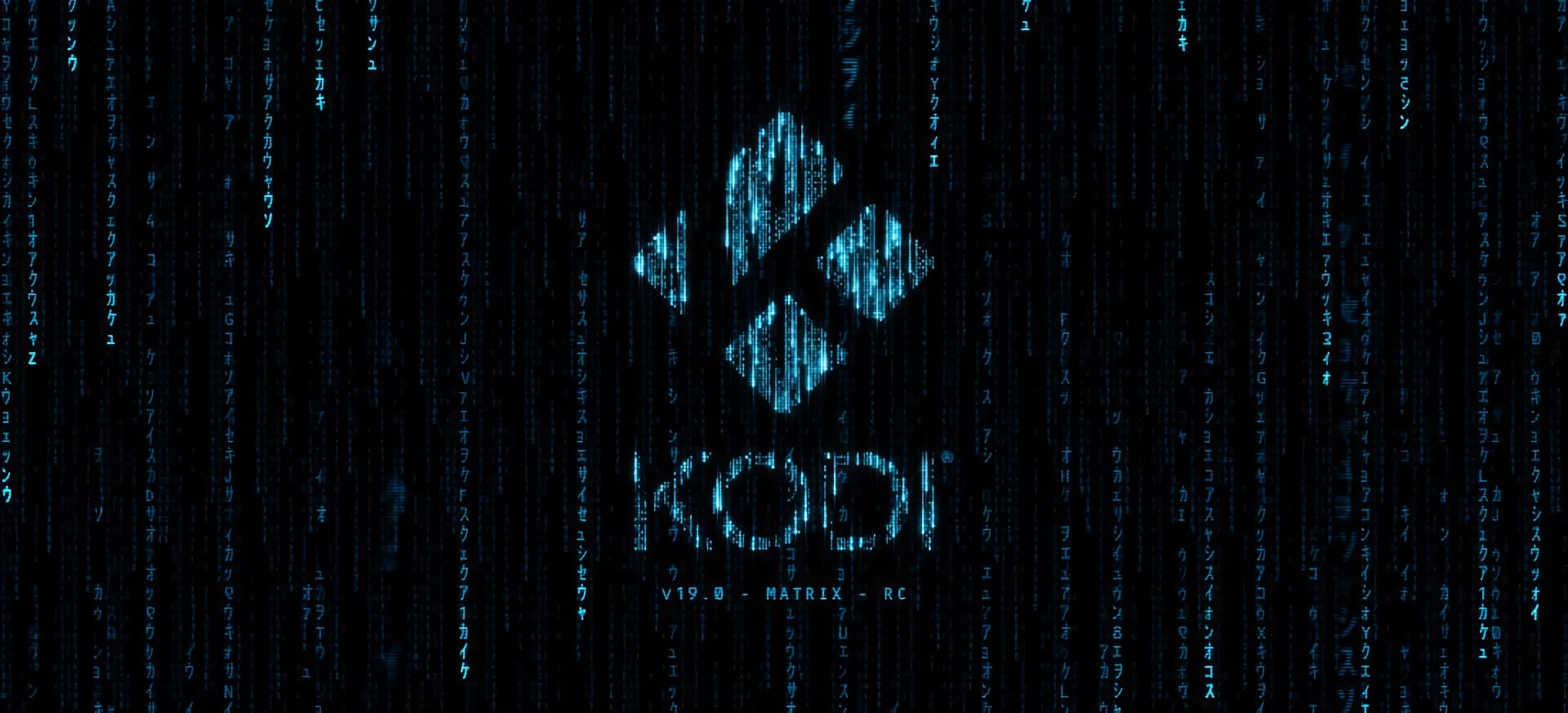 Kodi 19.0 RC Splash Screen